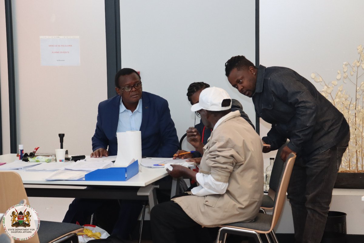 Diaspora_KE's tweet image. Marseille, France

#MCS2 #MCSMarseille #MCSFrance #DiasporaFirst #Hudumamajuu #ConsularServices 9/