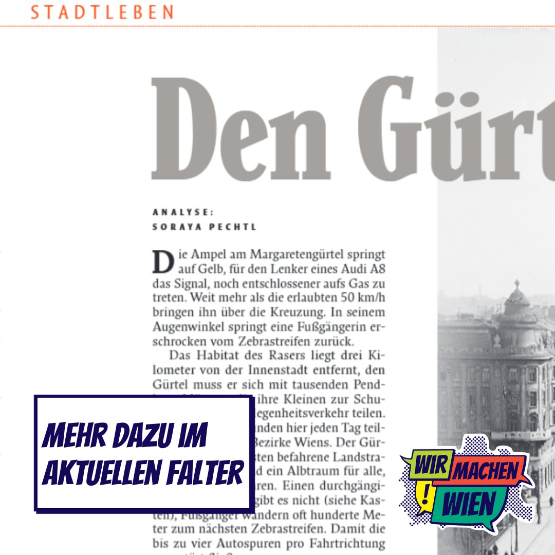 wirmachenwien's tweet photo. Stadträtin #UlliSima will den #Gürtel umbauen! Das hat der Falter heute enthüllt, da ihm Unterlagen zu einer neuen Ausschreibung vorliegen: Umgestaltung Westgürtel ab Oktober 2024. Das wirft natürlich viele Fragen auf: 🧵 https://t.co/ysQk5wfHs7