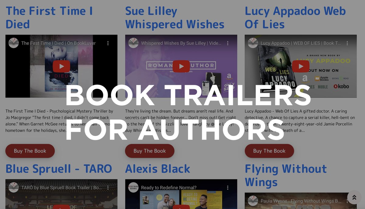 Did you know? We offer book trailer video services 🤷🏻‍♂️ 📚 
Read More 👉🏻 bookluver.com/author-service…

©️ <a href="/bookluver/">bookluver</a> | #bookluver | #bookluverbooks
📖 #bookreading 📚 #lovebooks
👨🏻‍💻 #authors #writers #readers #lovetoread #ilovebooks

#writersnetwork #booktrailer #booklover #bookaddict