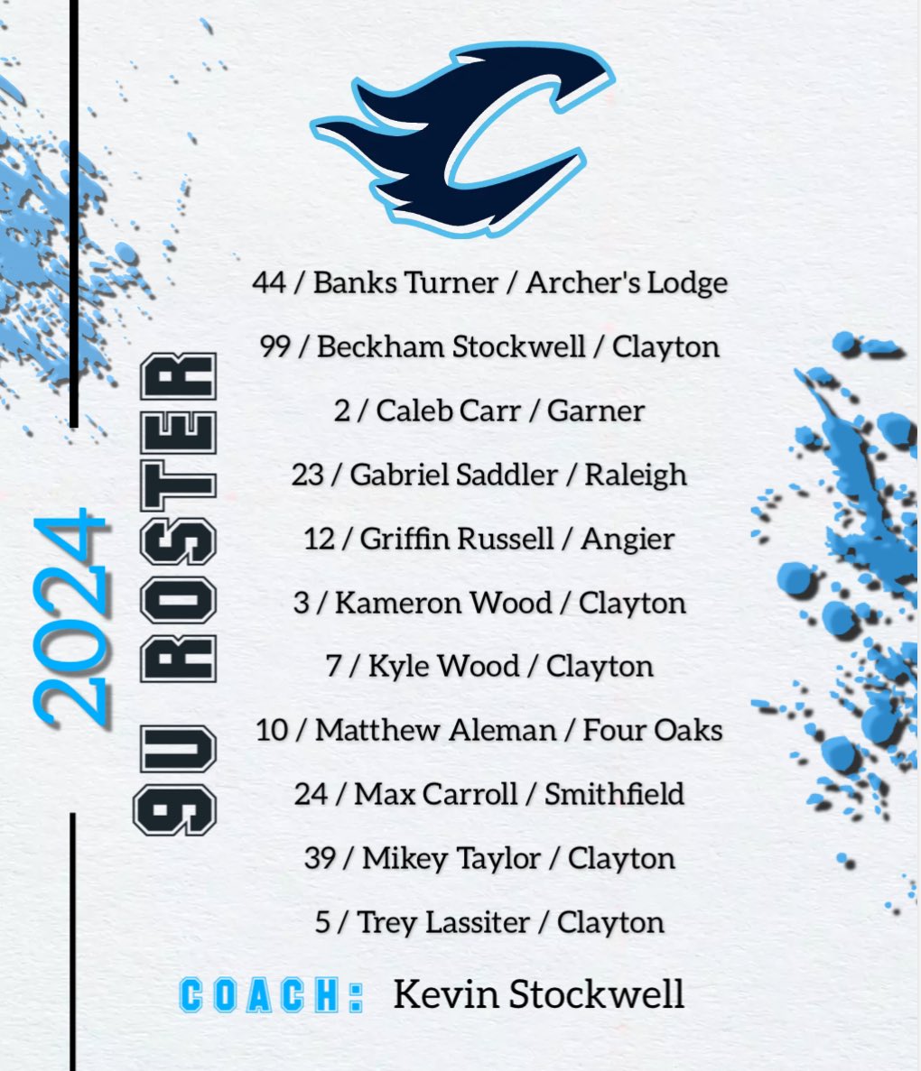 Spring 2024 Roster Announcements!