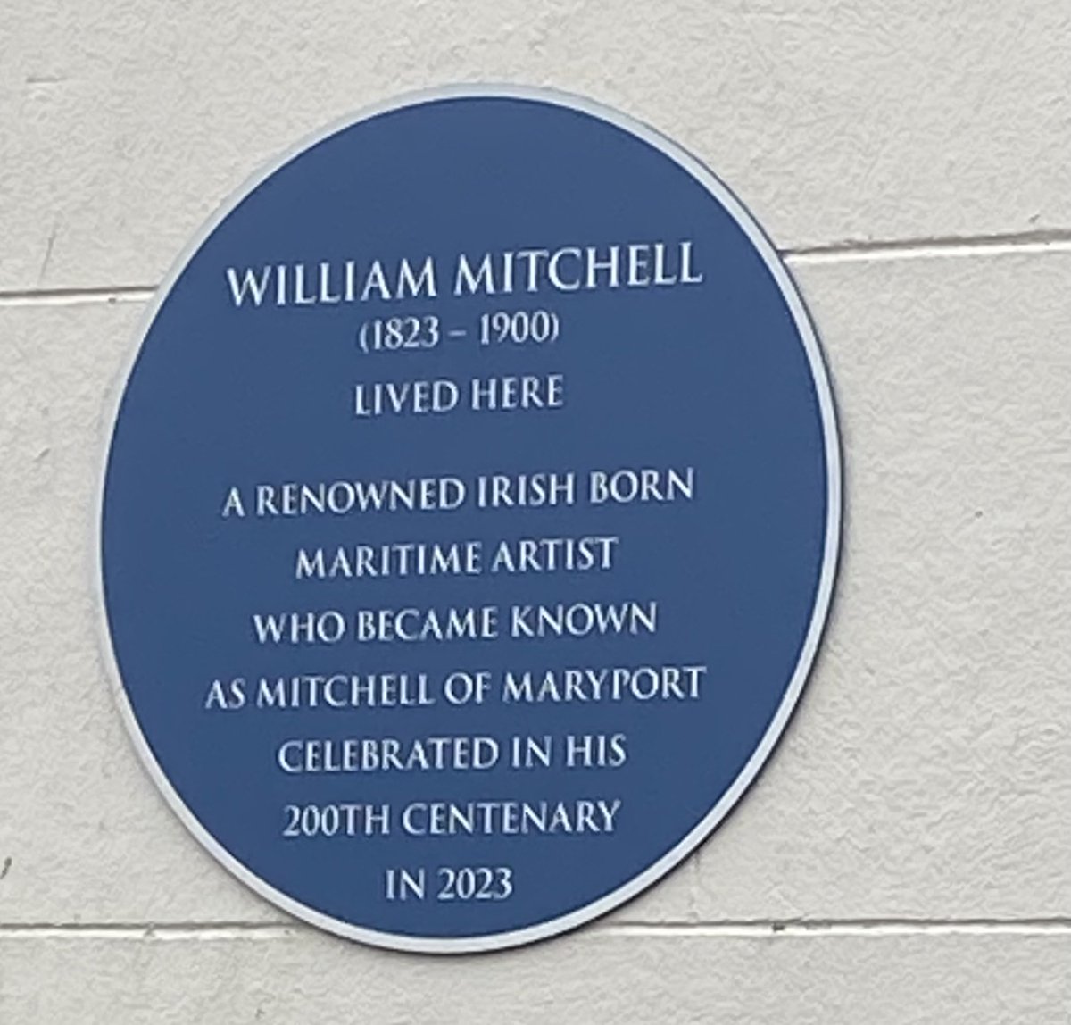 ShippingBrow's tweet photo. Delighted to be part of this heritage event for Irish born maritime artist #WilliamMitchell #Donaghadee #CountyDown #Maryport https://t.co/7KubqhJtKY