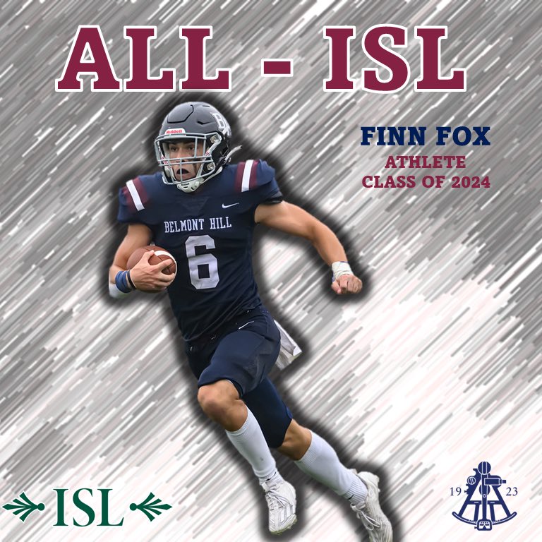 BelmontHillFB's tweet photo. Congratulations to our league leading 7  ALL-ISL honorees!!! https://t.co/vtQuhOBBS7