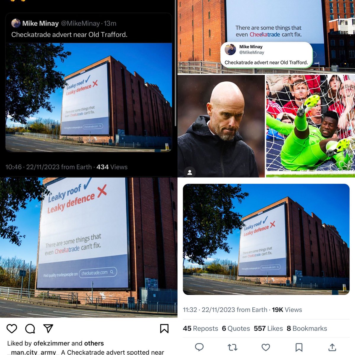 Tim Grice (@tim_grice) on Twitter photo Our latest c360 campaign with <a href="/Checkatrade/">Checkatrade</a> is flying today.
Over 7 million impressions and 1 million views in the last 5 hours.
Also covered in the sun, daily mail and lad bible with some nice links.
Out of home, social and digital pr working together.
<a href="/Connective_3/">connective3</a> Our latest c360 campaign with <a href="/Checkatrade/">Checkatrade</a> is flying today.
Over 7 million impressions and 1 million views in the last 5 hours.
Also covered in the sun, daily mail and lad bible with some nice links.
Out of home, social and digital pr working together.
<a href="/Connective_3/">connective3</a>
