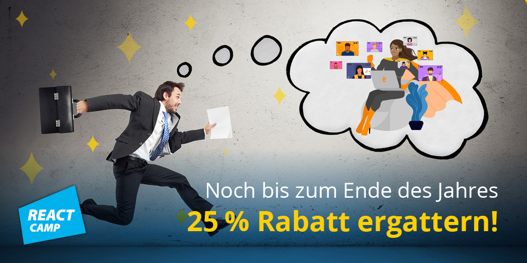 camp_react's tweet image. Heldenreminder: 💸Sichere dir jetzt noch dein Ticket mit unserem exklusiven HELDENRABATT, erhältlich mit einem entwickler.de-Fullstack-Abonnement! Dies gilt auch für Veranstaltungen nach dem 31.12.23🌟
Lass dein Wissensupdate nicht länger warten: ow.ly/19vA50QapOb
