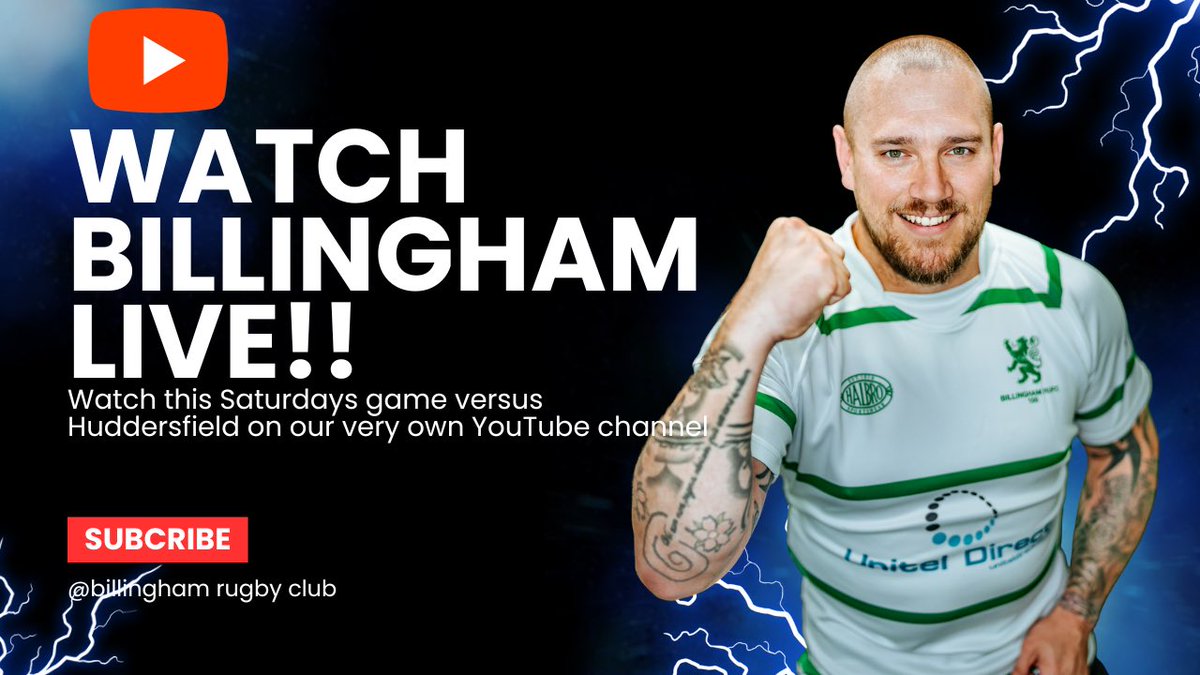 billinghamrufc's tweet image. Not able to make the game Saturday?

Don’t worry we will have your back 😉 

We will be live streaming through our YouTube channel and it will be shown LIVE in the clubhouse

Ps: this is subject to weather and connection 🙏 

youtube.com/live/TzhyoWgQ9…

#OSIOS