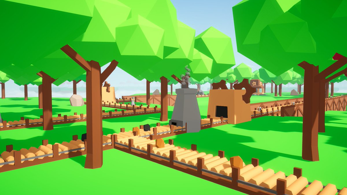 volutedberet's tweet photo. Been forgetting to post lately, so here is a screen i took to use in the redesigned gamemode selections preview part
#gamedev #gamedevelopment #factorio #factorybuilder #indiedev #lowpoly https://t.co/B2ehHTNaFd