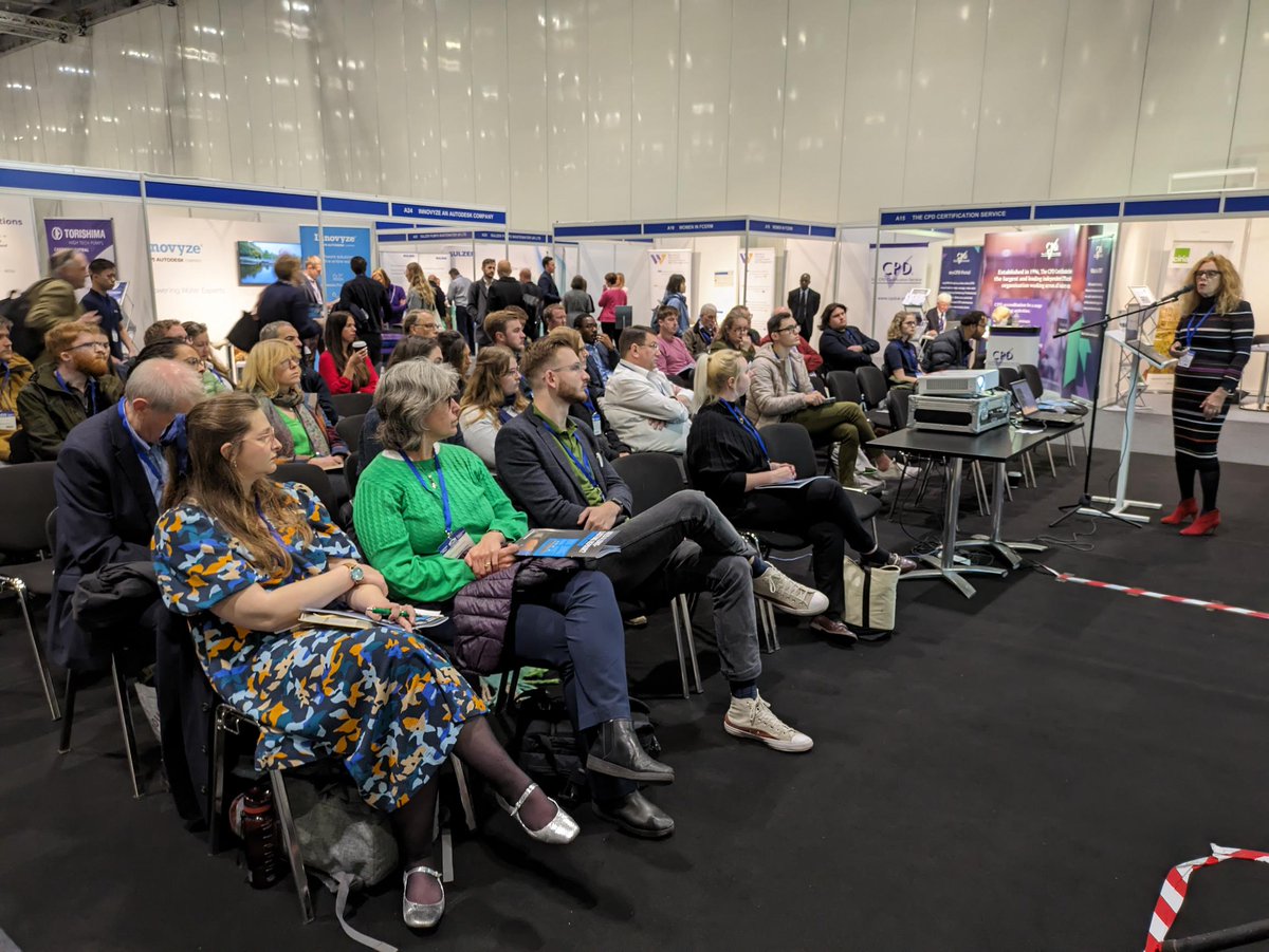 A great talk from Sue Illman, Director, Illman Young Landscape Design Limited at Floodex today, on why reslience in SuDS is important. #SuDS #sudsnotduds