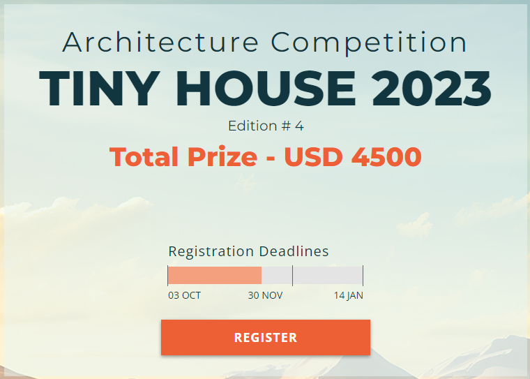Jorge Arvizu será parte del jurado de TINY HOUSE 2023.
Agradecemos mucho a Volume Zero por la invitación.
El registro para participar ya está abierto.
volumezerocompetitions.com/tiny-house-2023