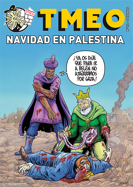 Ya ha salido el nuevo TMEO navideño.
Portadaca de J Prida.

🧑🏻‍🎄En papel, 5 € en nuestros puestos de venta habituales. 
🎄 En digital, 2,5 €, en nuestra tienda de mandanga digital, que está aquí: payhip.com/b/plODB