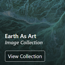 USGSLandsat's tweet photo. #DYK? #Landsat data are used to create beautiful art-worth images and change comparison images of many landscapes of our Earth!  Visit the USGS Earth Resources Observation &amp; Science Center - EROS Media Gallery to learn more! https://t.co/e3S0ZS71pY. https://t.co/nuNSrNm4WA