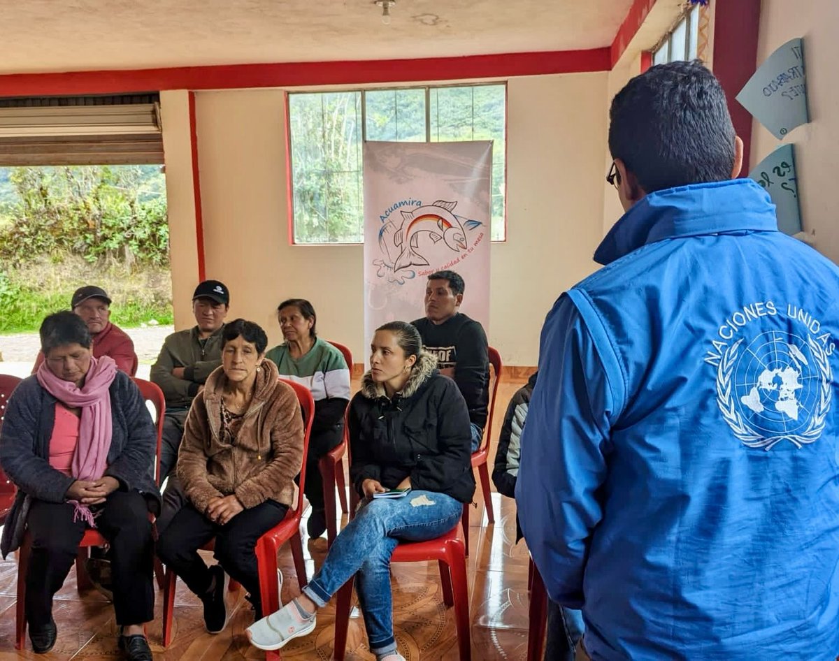 📍En Miraflores, Cumbal, Nariño 🇨🇴 junto al <a href="/WFP_Colombia/">WFP Colombia - Programa Mundial de Alimentos 🇨🇴</a> se fortalecen las capacidades de asociaciones de la #EconomíaPopular en procesos comerciales y organizativos

Promoviendo el #TrabajoDecente como instrumento de paz

Desde la #OIT fortalecemos el diálogo social