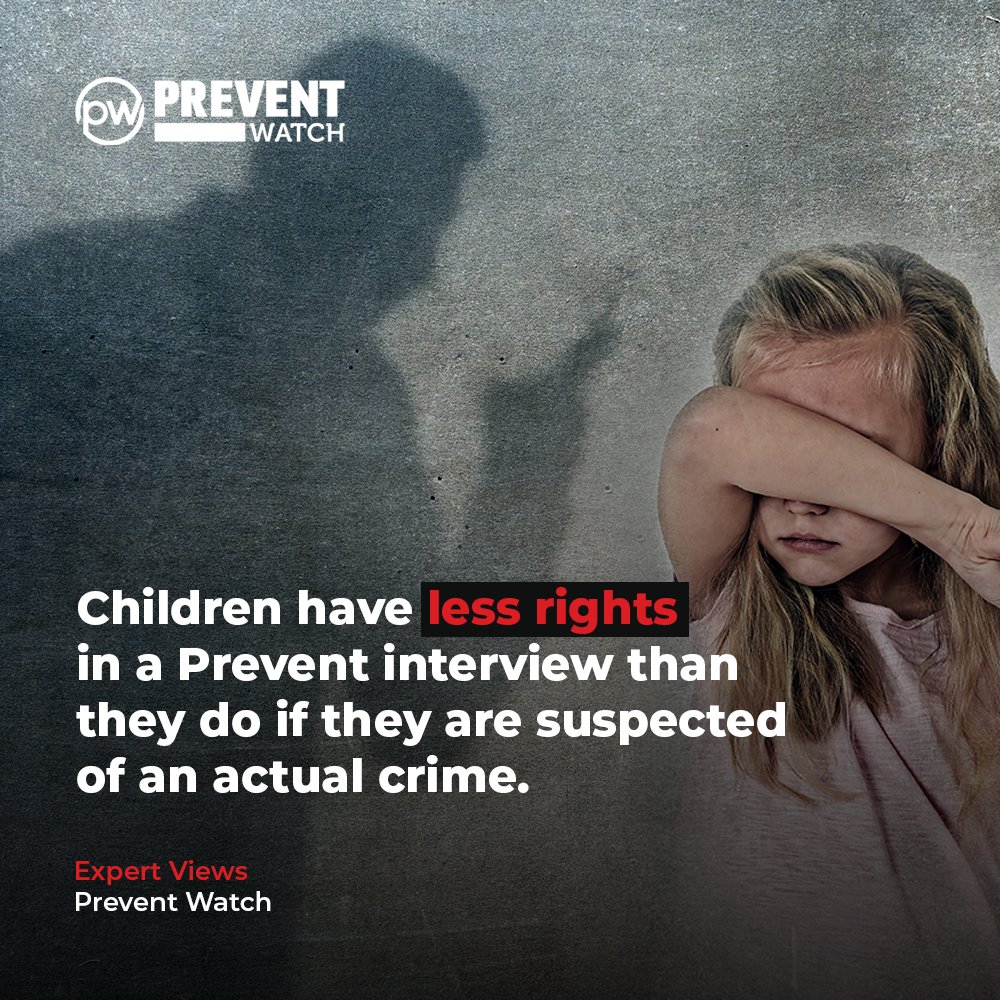 PREVENTwatchUK's tweet photo. When an innocent child has less rights than a suspected criminal, something must be wrong.
You can read more about this here: https://t.co/NUIulu8IDp
#PreventWatch https://t.co/kmD6EhsCiU