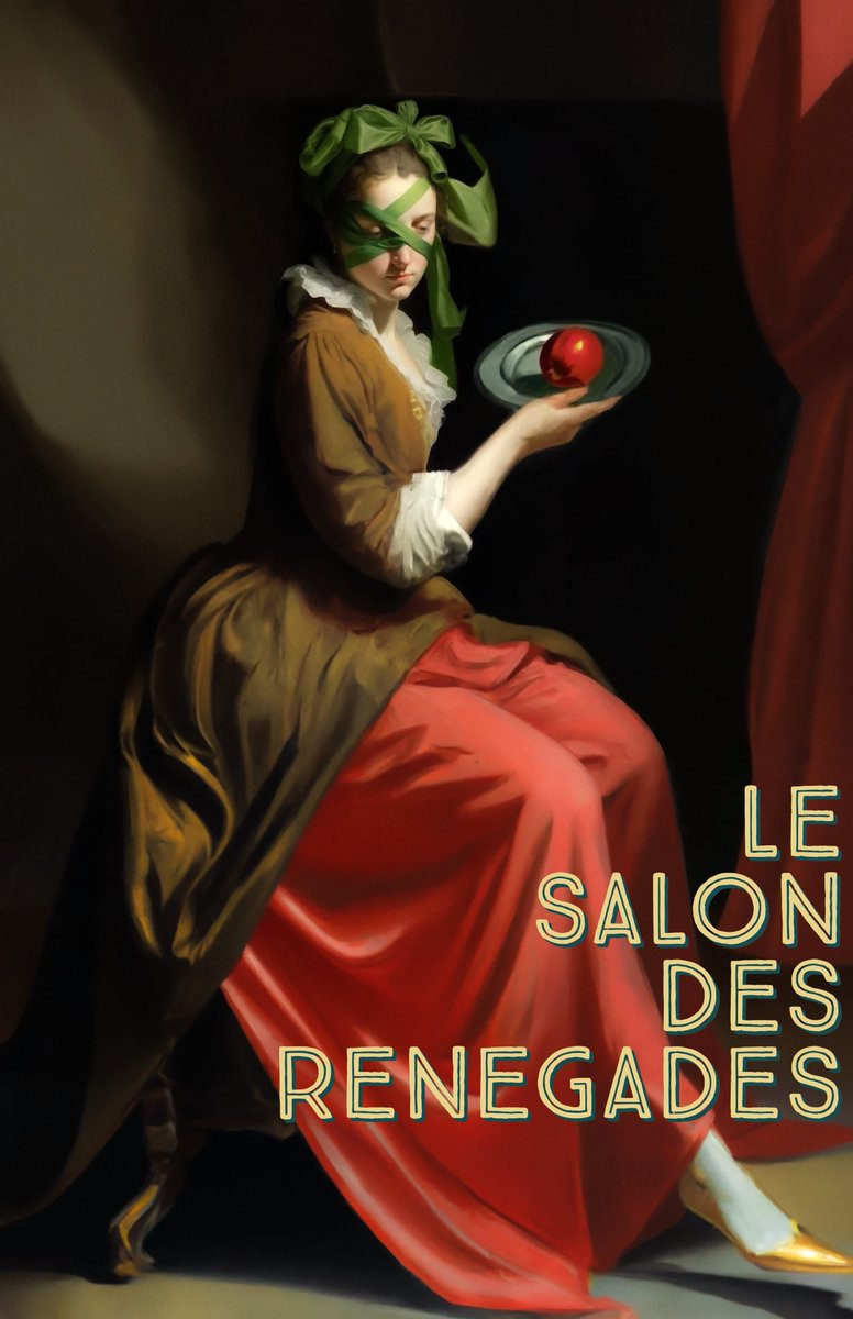 Many new artists have recently joined our LE SALON DES RENEGADES on <a href="/foundation/">Foundation 🌐</a>, and more on the way, so I'd like to share a bit what means to me:

Besides the description included in our world, the reason I chose APPLE as our theme, is cause while "simple" ain't easy, it is also