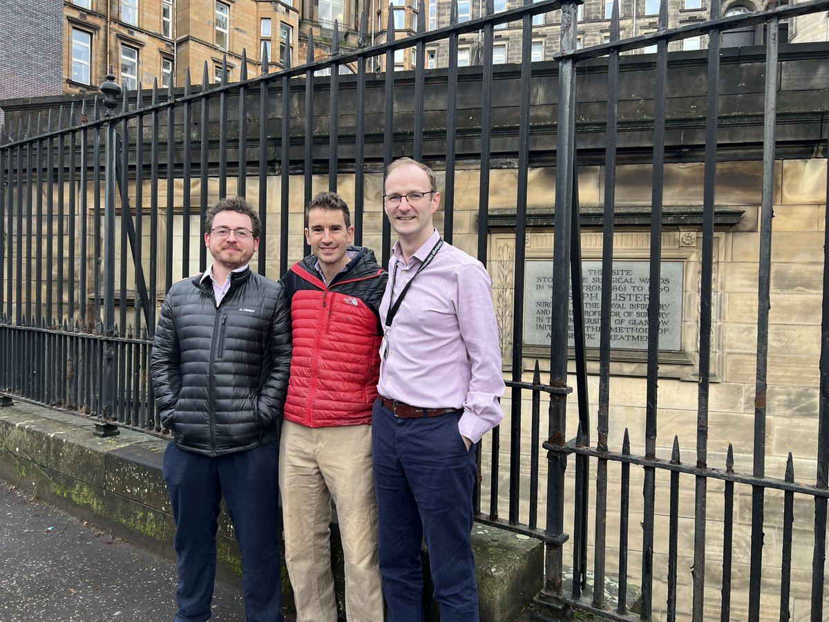 We had an opportunity to show Ben Dean the <a href="/FriendsofGRI/">Friends of Glasgow Royal Infirmary</a> Museum and site of Lister’s Surgical Wards during a Site Initiation Visit to <a href="/GriOrtho/">Ortho-GRI</a>. Great new exhibition on Sir William MacEwen from the team.