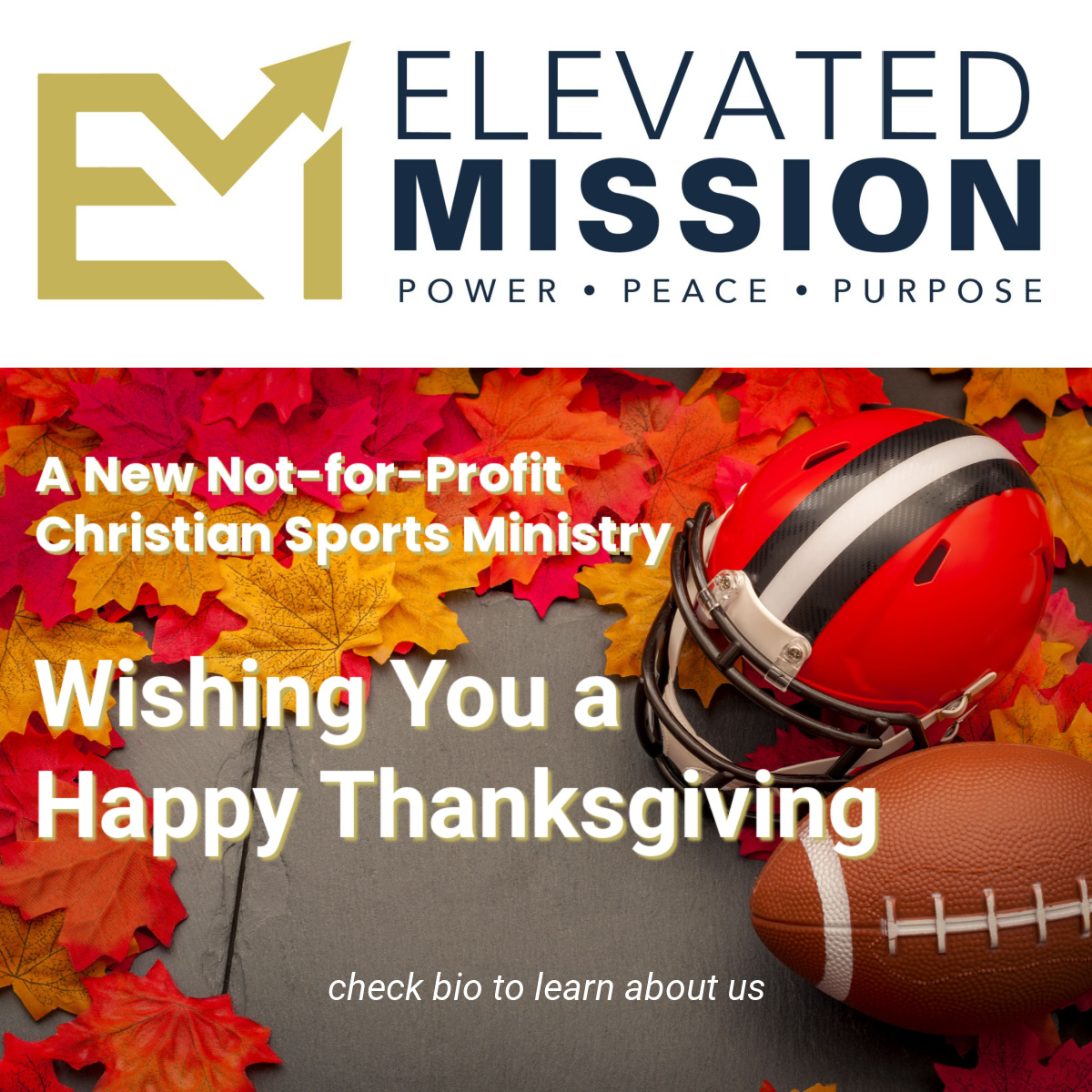 Elevated Mission is not just any non-profit—it's a powerhouse for Christian sports enthusiasts! 🤝 Our mission? Nurturing athletes and coaches, mind ~ body ~ spirit! 🏆  Learn more &gt;&gt;  1l.ink/QPHBRWV
#ElevatedMission #SportsMinistry #TransformingLives 🙌