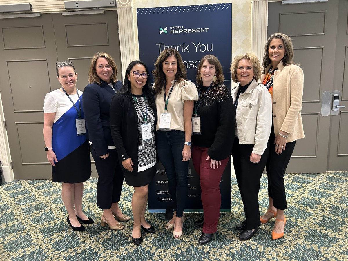 What an amazing group of women! We're so proud of all of these amazing #womeninwealth for representing us at #ExcellRepresent.

And thank you to Bob Cole for sharing about allyship!