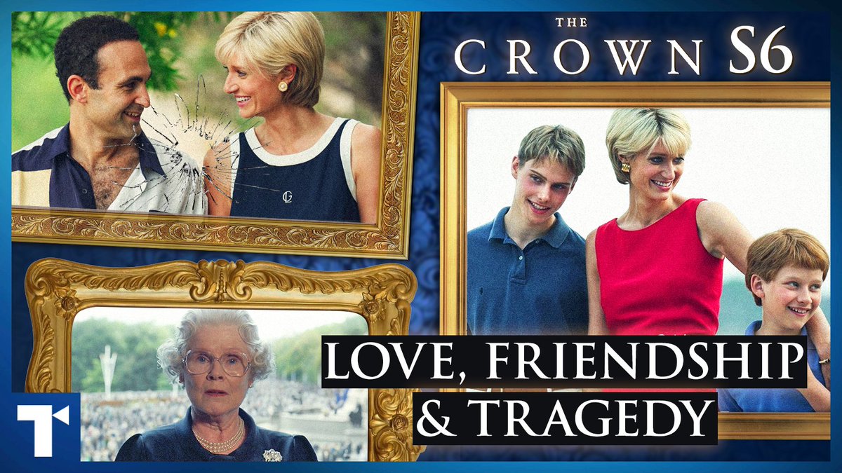 The first 4 episodes of The Crown's 6th season cover the last weeks of Princess Diana's life as she finds connection, is hounded by paparazzi, &amp; tries to figure out what she really wants out of life

Today we're unpacking this first batch of episodes:
youtu.be/VHtsHwJS8LQ