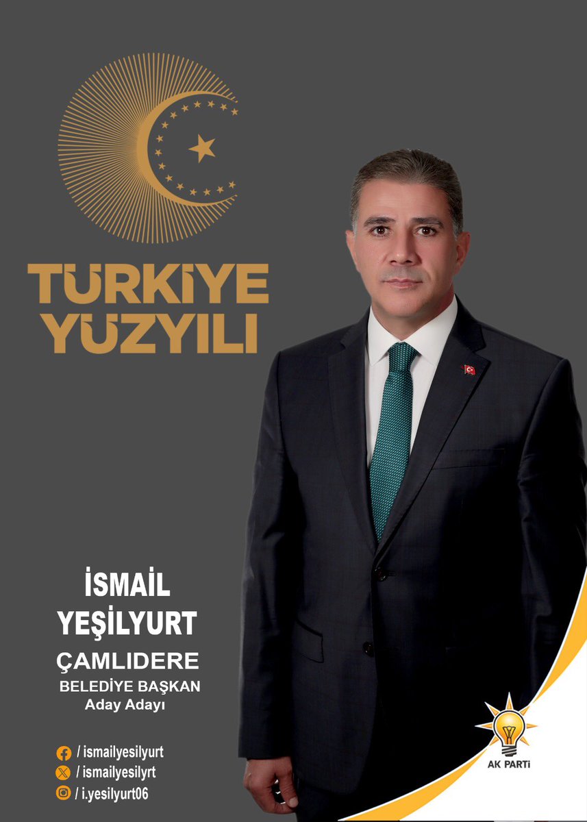 Ak Parti Çamlıdere Belediye Başkanlığı için A.Adaylığı resmî başvurumuzu Ak Parti Ankara il başkanlığımızda bugün gerçekleştirdik.Çıkmış olduğumuz bu kutlu yolda tüm hemşehrilerimizin dua ve desteklerini bekliyoruzRabbim hayırlara vesile kılsın inşaallah <a href="/hakanhanozcan/">Hakan Han ÖZCAN 🇹🇷</a>