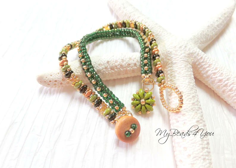 Bracelet
mybeads4you.etsy.com/listing/157861…
Tutorial/Pattern
mybeads4you.etsy.com/listing/115656…

#Smilett23 #CraftBizParty #ShopInide #Etsy #Handmade #Jewelry #Handmadegift #holidaygiftideas #etsygifts #diy #crafts #Christmasgifts