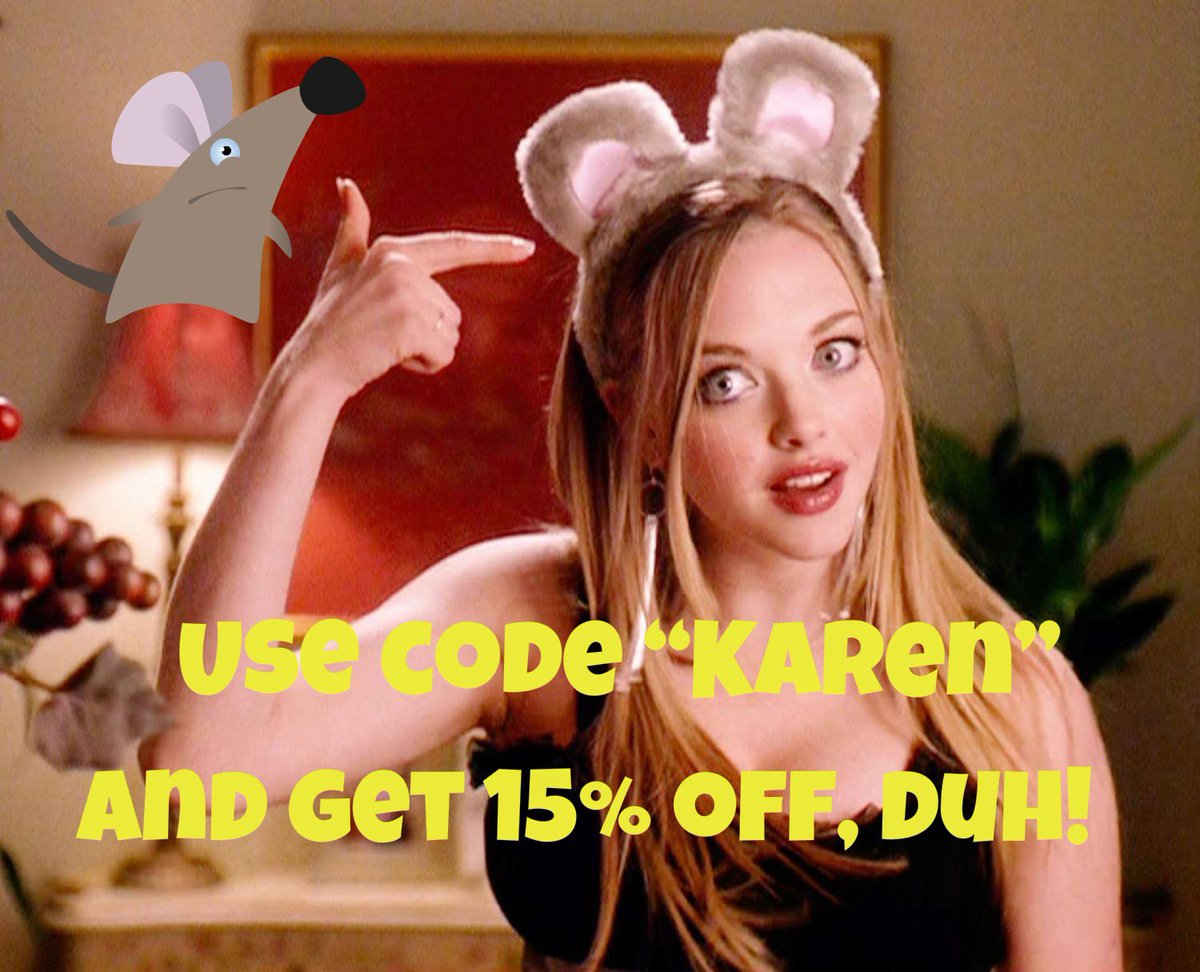 bear_sprinkle's tweet photo. I’m a mouse and you can use code “KAREN” to get 15% off of your ticket to NAB 2024, duh! 
Visit https://t.co/O3ltq6stCM or click on the link below. 

https://t.co/RxqLDlIyMw https://t.co/0UgW2NLSG3