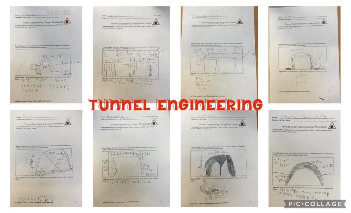 Rounding numbers to the nearest 10 ,then applying our knowledge to measures and our tunnel designs. 
#ambitiousandcapable #authenticlearning