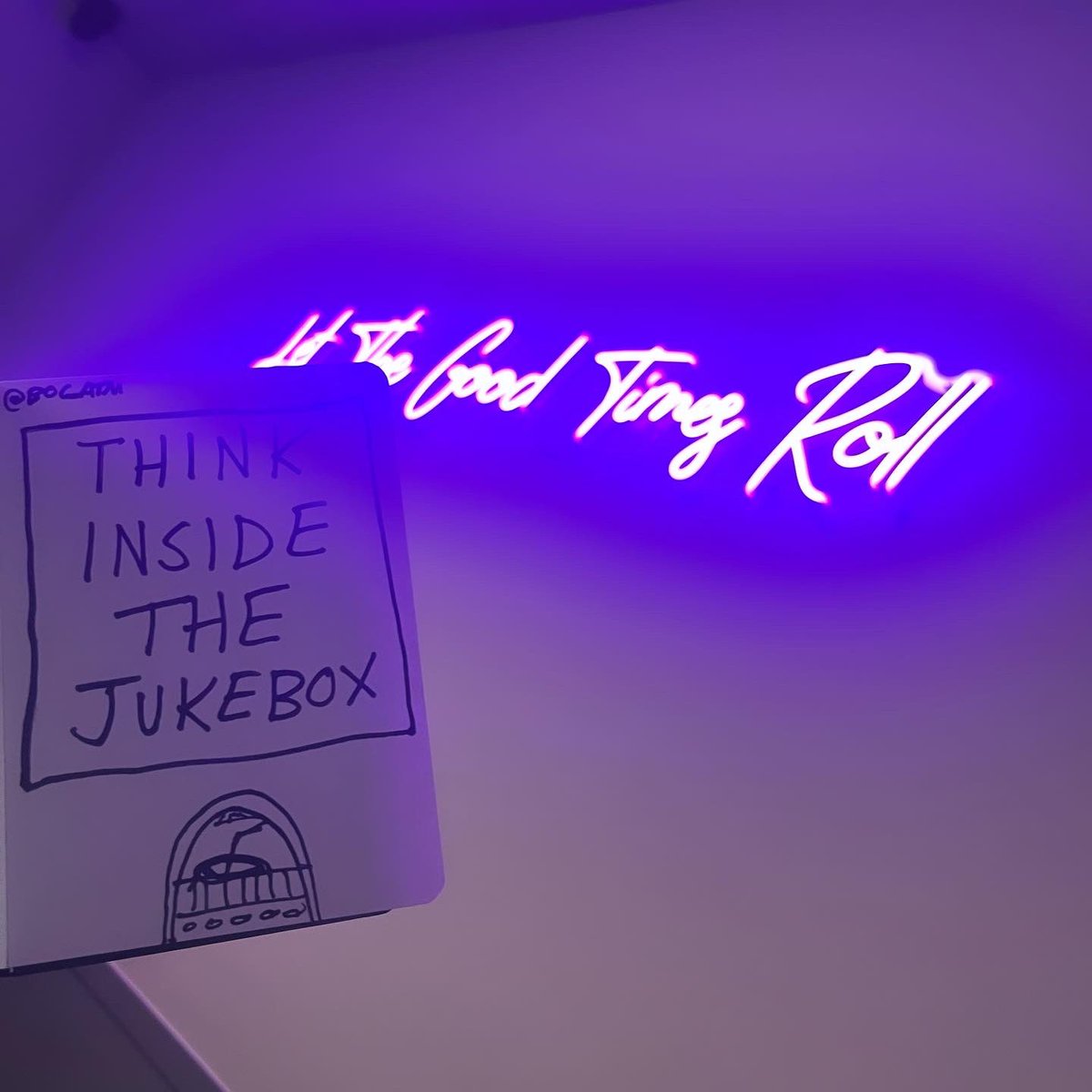 BOC_ATM's tweet photo. A few entries to today’s @oneminutebriefs creative challenge to advertise #Jukeboxes 🎶 https://t.co/Y2PTJCdpq2