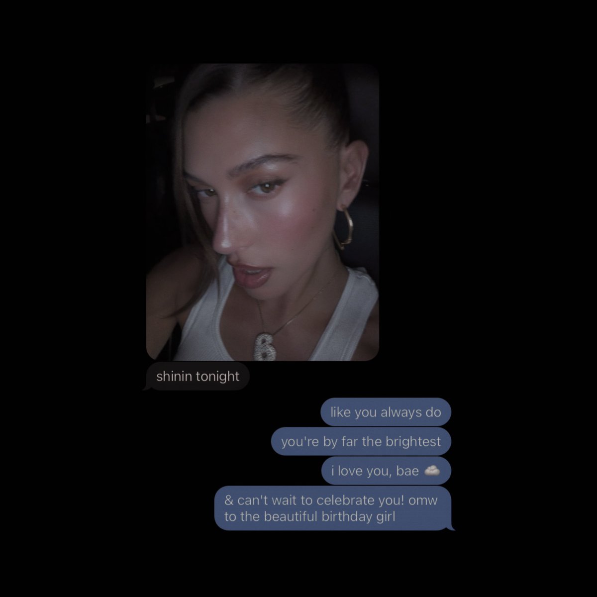 “i promised her beautiful love, she is my girl &amp; my kind of girlsoul. she is my perfect forever. a connection so deep that even an eternity doesn't seem long enough to spend with her.”

— my only wonder: it's you, my dove.
what a gift you are to this planet.
happy birthday, bae.