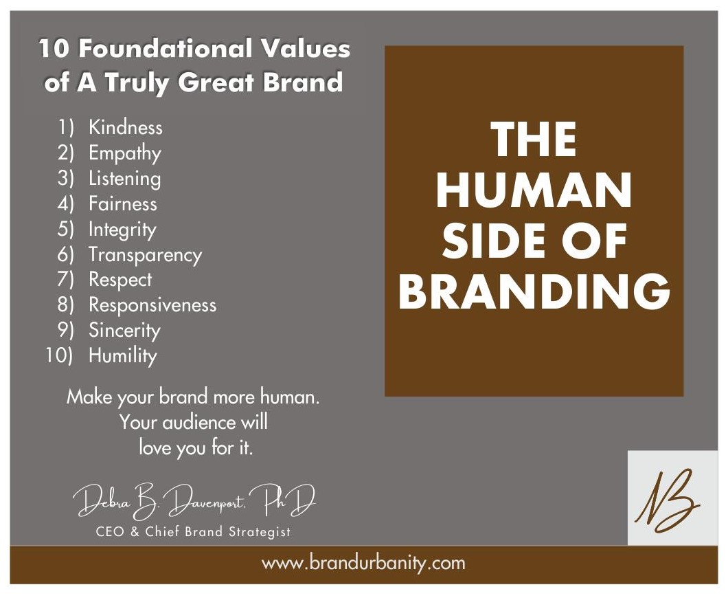 A brand is so much more than a logo or label. It's the living, breathing essence of your mission, vision, and values.
