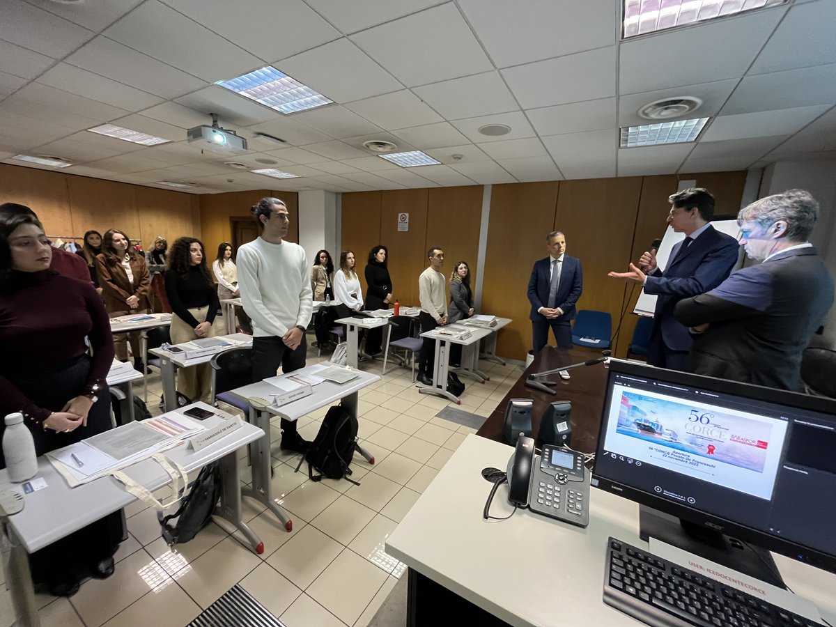 ITAformazione's tweet photo. 🚀oggi - apertura del 56° Master #CORCE, presenti il Direttore Generale Lorenzo Galanti, e il Presidente Matteo Zoppas
🎯Ingredienti per diventare export manager di successo: determinazione, tenacia, impegno, creatività, e le competenze offerte dal Master

Buon lavoro ragazzi! 👏 https://t.co/Oru7Sdut05