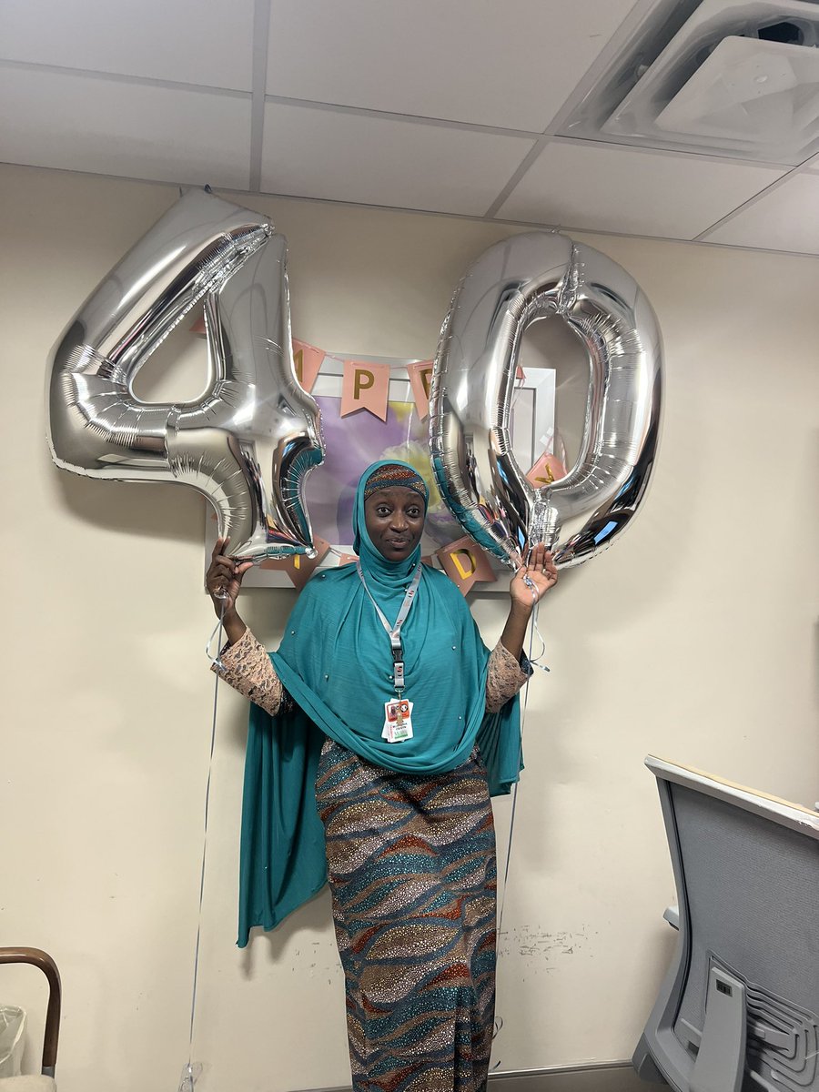 DrAishaMustaph1's tweet photo. On my 40th birthday, I am grateful for life, health, love, family, friends and a wonderful team. 

Thank you dear colleagues and teachers at Gynecologic Oncology clinic, Sylvester Comprehensive Cancer Center, University of Miami. 

This meant a lot to me. https://t.co/iOBPRtT9yM