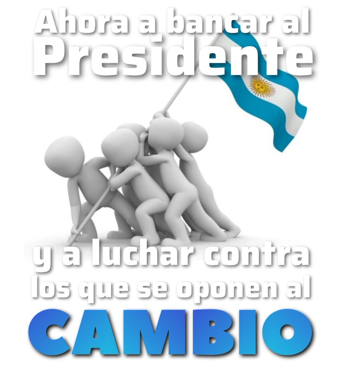 Los quiero a todos aguantando los trapos 🇦🇷