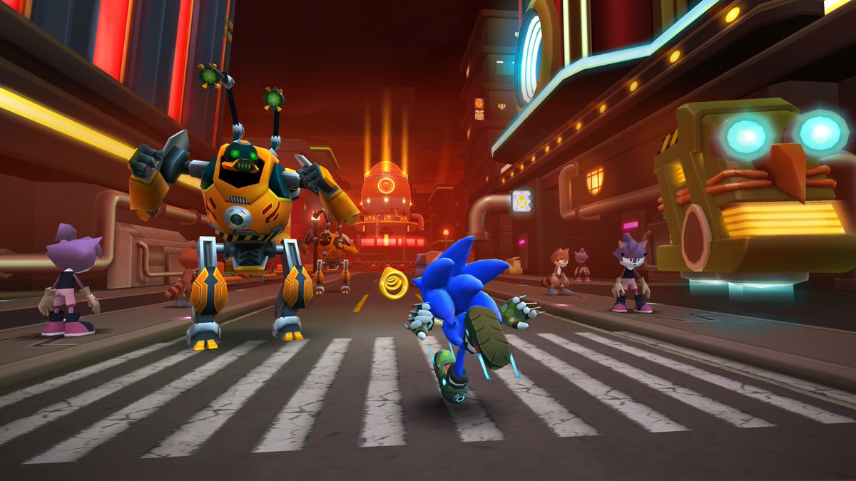 SEGA HARDlight on X: From tomorrow, race through New Yoke City and make  Dr.Babble cry in an all-new boss battle in Sonic Prime Dash on Netflix  Games!  / X