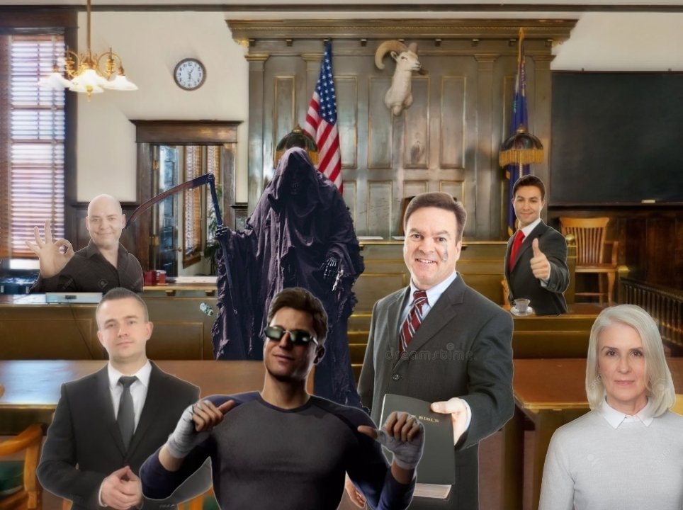Nashville_69240's tweet photo. We're going to death court now, the plaintiff's lawyer said on quote "Look at their lawyer and jury, dawg, he's Going to Jail" @BigDaddyAsher69, @lokeghg, @wapengland, and Johnny Cage are going to be the jury โ๏ธ๐ฌ๐งโ๏ธ #WAPforjesus #WAPโ๏ธโ๏ธโ๏ธ #PreachWAP https://t.co/iLFnVT6x9q