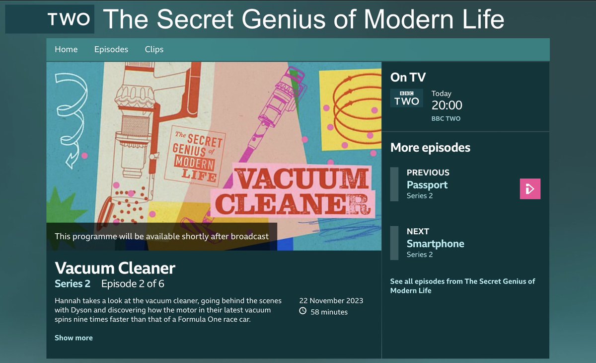 bakelitethefilm's tweet photo. Please click the link for our latest Bulletin: https://t.co/RFeBQyxaQQ

#bbctwo #thesecretgeniusofmodernlife #vacuumcleaner #bbciplayer #bakelite #leobaekeland #science #chemistry #plastics #history #stem #education #business #entrepreneur #innovation https://t.co/E4da5s1bOq