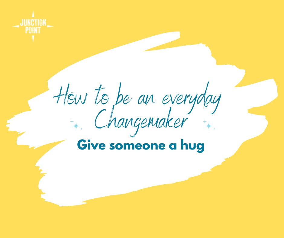 We are sharing the small and everyday ways you can be a #changemaker.

Did you know hugging can reduce feelings of loneliness, alleviate anxiety and depression and even decrease our susceptibility to the common cold? 

#WisdomWednesday