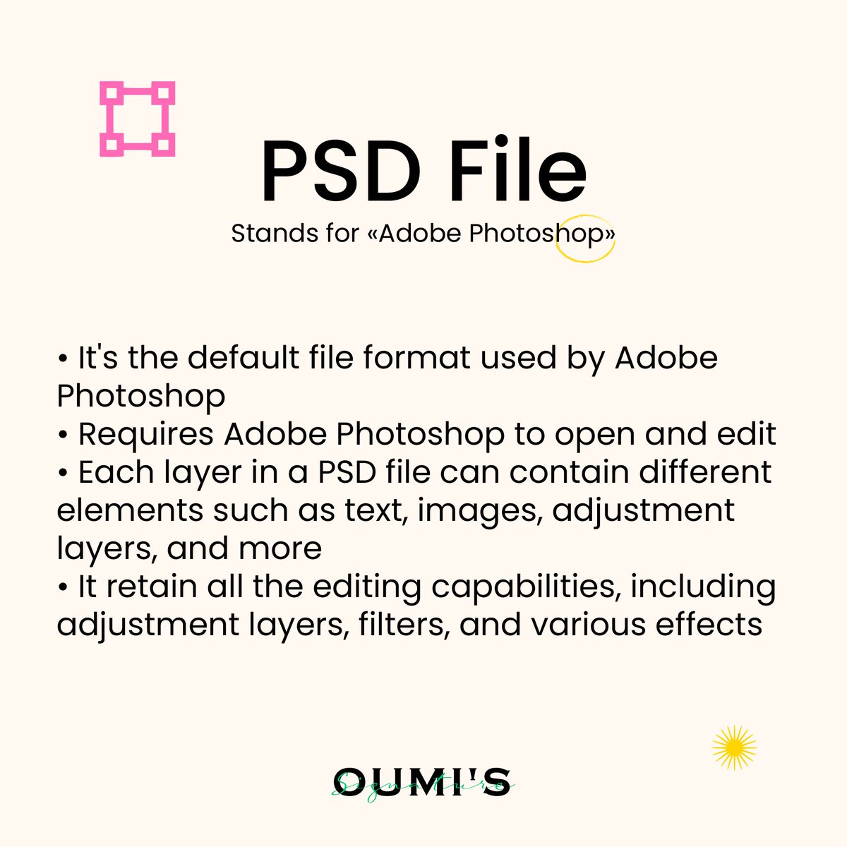 Oumis_Signature's tweet photo. GUIDE TO: File types! ✨
Confused about file formats? they can be very confusing at first, so here is a quick little guide to all the different formats and what they mean!!
🎉 Take notes 💕

~

#branding #design #graphicdesign #logo #brand #logodesigner #graphicdesigner https://t.co/k2UYtsc26u