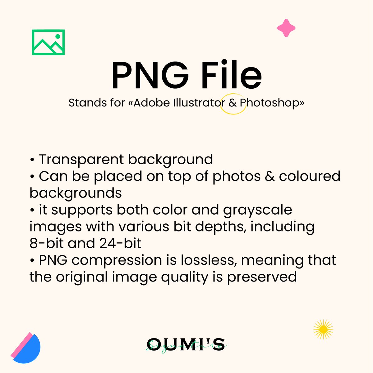 Oumis_Signature's tweet photo. GUIDE TO: File types! ✨
Confused about file formats? they can be very confusing at first, so here is a quick little guide to all the different formats and what they mean!!
🎉 Take notes 💕

~

#branding #design #graphicdesign #logo #brand #logodesigner #graphicdesigner https://t.co/k2UYtsc26u