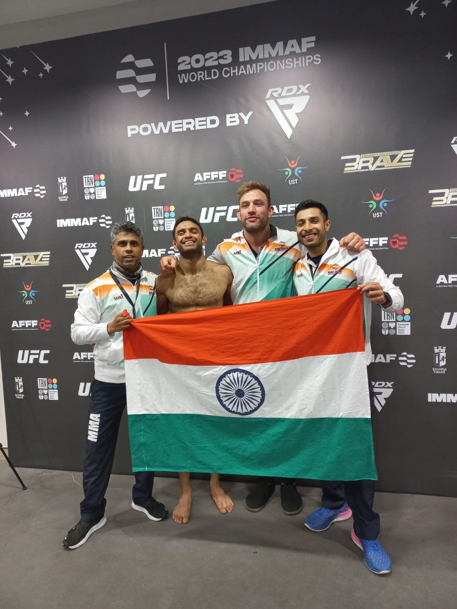 I finish the IMMAF 2023 World Championships with 2 wins and 1 loss, placing in the Top 8. With that, my 2023 campaign comes to an end, where I: Became the Indian Champion, defeated both the South African & IMMAF African Champions, and proved I'm amongst the best in the world.