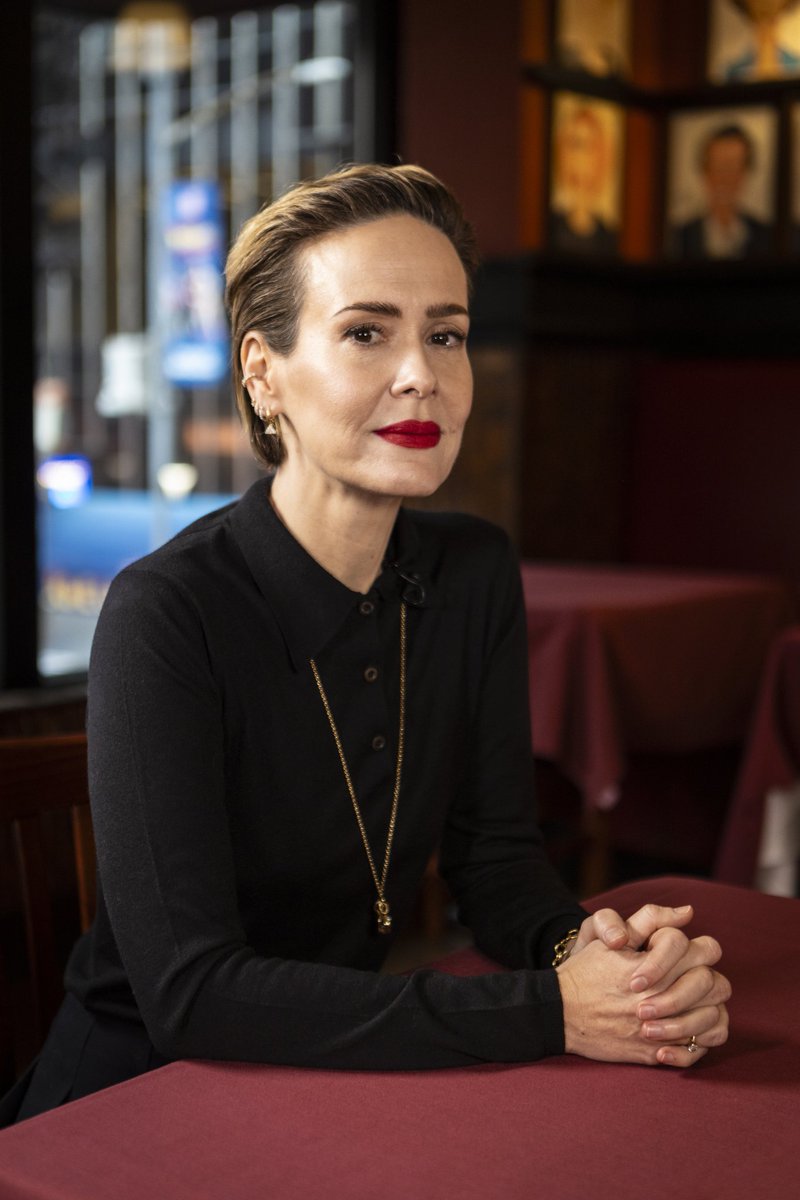 BraSarahPaulson's tweet photo. A entrevista de Sarah Paulson para o The Broadway Show vai ao ar às 19h (Horário de Brasília) no YouTube. Ativem as notificações 🔔

Link da entrevista: https://t.co/YUhZa8RpEY https://t.co/XSiceq32WU