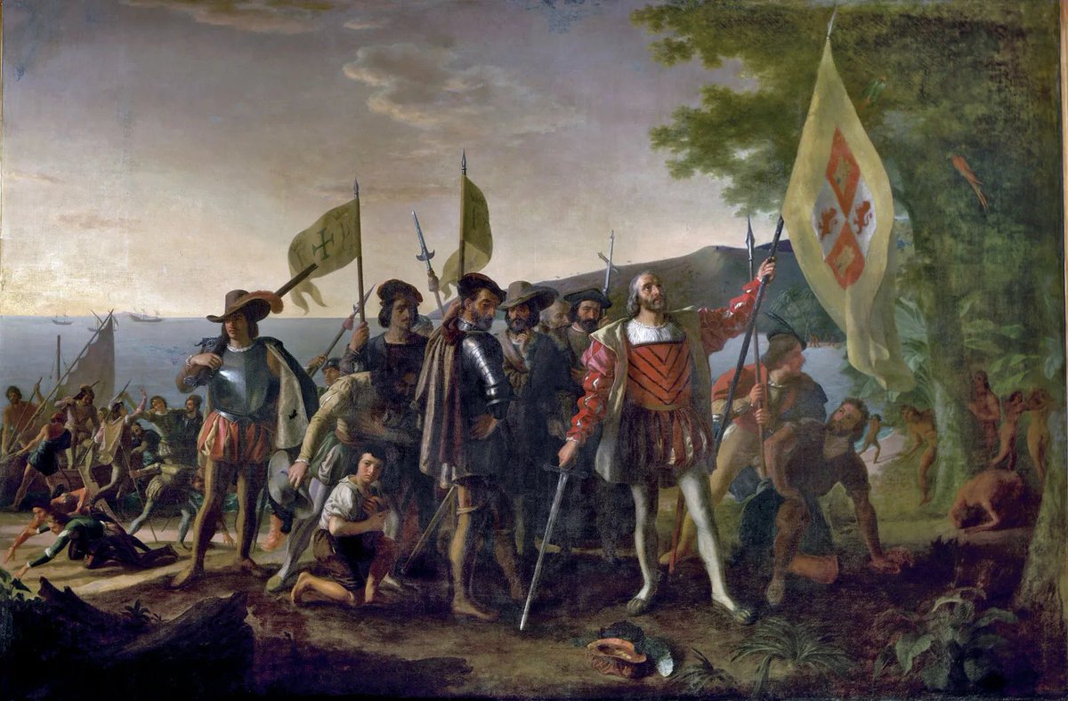 _shershahhkhan_'s tweet photo. The Rise of European powers & The Global Trade Routes in the 15-16th century:

"The world changed in the late fifteenth century. There was no apocalypse, no end of time, as Columbus and others feared – at least not as far as Europe was concerned. A series of long-range expeditions setting out from Spain and Portugal connected the Americas to Africa and Europe and ultimately to Asia for the first time. In the process, new trade routes were established, in some cases extending existing networks, in others replacing them. Ideas, goods and people began to move further and more quickly than at any time in human history – and in greater numbers too. The new dawn propelled Europe to centre-stage, enveloping it in golden light and blessing it with a series of golden ages. Its rise, however, brought terrible suffering in newly discovered locations. There was a price for the magnificent cathedrals, the glorious art and the rising standards of living that blossomed from the sixteenth century onwards. It was paid by populations living across the oceans: Europeans were able not only to explore the world but to dominate it. They did so thanks to the relentless advances in military and naval technology that provided an unassailable advantage over the populations they came into contact with. The age of empire and the rise of the West were built on the capacity to inflict violence on a major scale. The Enlightenment and the Age of Reason, the progression towards democracy, civil liberty and human rights, were not the result of an unseen chain linking back to Athens in antiquity or a natural state of affairs in Europe; they were the fruits of political, military and economic success in faraway continents."

- The Silk Roads, ch. 11: The Road to Gold, p. 200