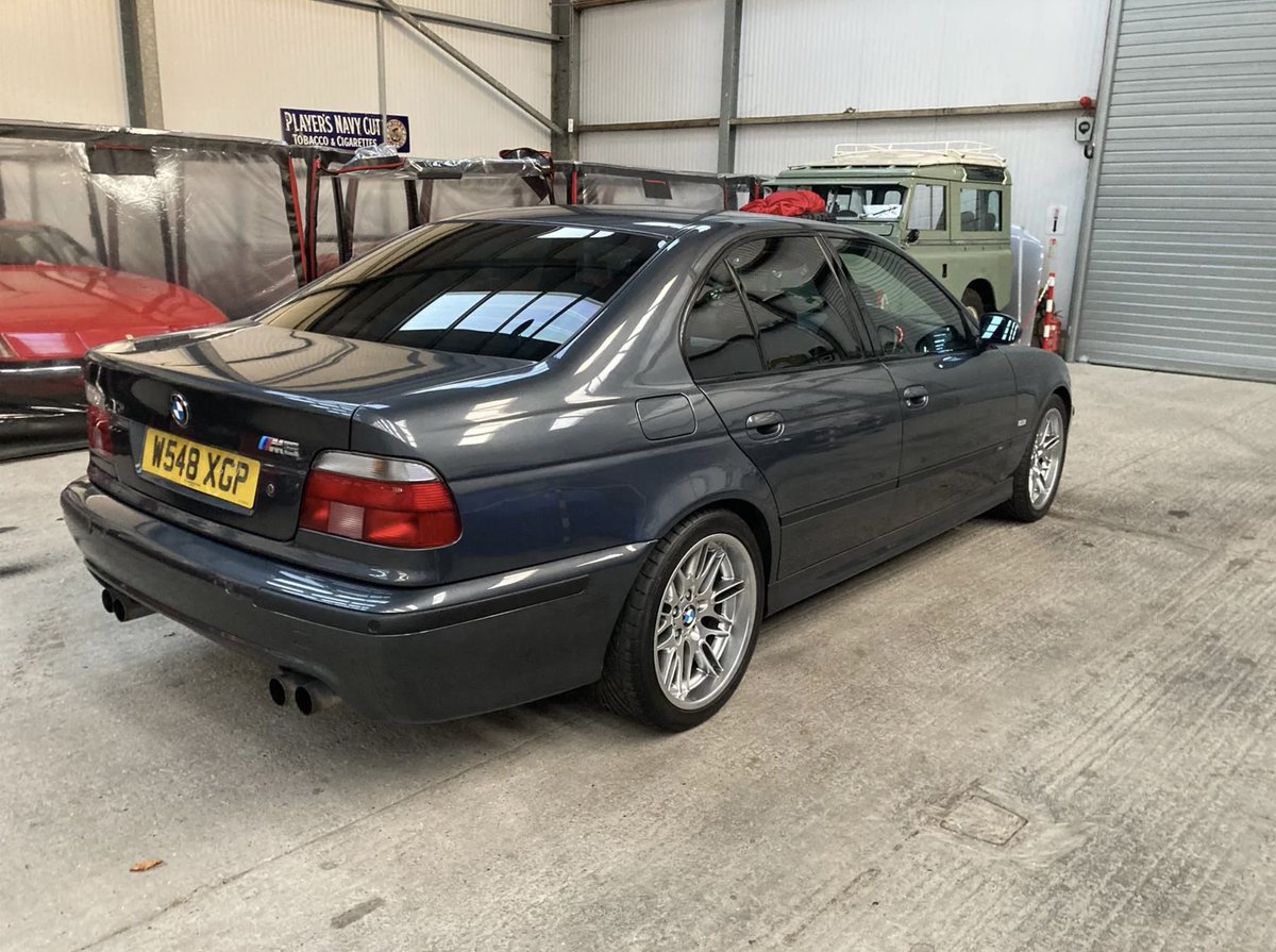 PistonHeads's tweet photo. Our best performance saloon of the last 25 years looks mighty fine in Anthracite Metallic Gray - one of (apparently) only 57 RHD cars finished in the colour.

https://t.co/2yDoAOSIJT https://t.co/MHx5OaYB8Y