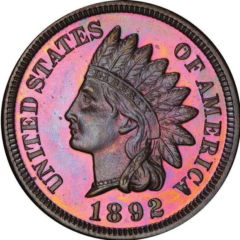 Over at Legend we LOVE toned Indian cents (or at least the guy running their social media does) and Regency 62 has some incredibly examples. Regency Auction 62 is just over 2 weeks away, make sure check out the catalogue and place your pre-bids today! buff.ly/3R32EWJ