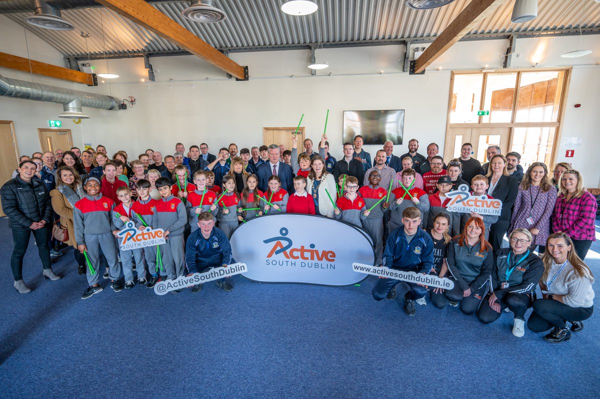sdublincoco's tweet photo. The Official launch of Active South Dublin and our local sports plan for 2023 to 2028 took place yesterday at @tallaghtstadium. A great morning and a great start to Active South Dublin. Find out more here https://t.co/skIAvZEOn0
#LiveActive! #WeAreActiveSouthDublin https://t.co/URUCa57kgV