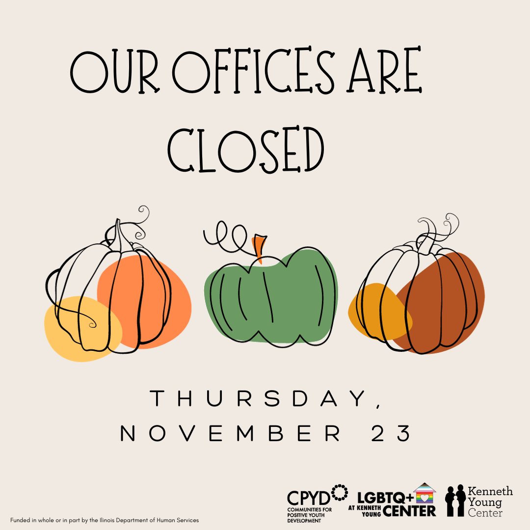 flickoffhiv's tweet photo. Our office will be closed on Thursday, November 23! 🍂 We will resume regular business hours the following day. https://t.co/AWaXkQF0v1