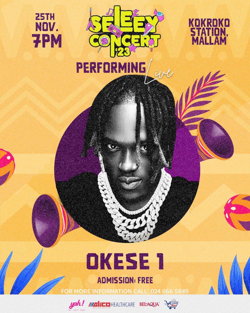This Saturday we Jam 😈🔥 <a href="/OKESE_1/">Big 1</a> #SeleeyConcert23