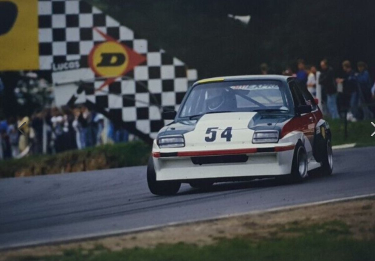 From the Archive: Cult Classic! 

Glen Searle &amp; Wil Arif campaigned this    modified Vauxhall Chevette in Thundersaloons during the 1987 season 🏁

#BrandsHatch #Thundersaloons 

(📸©️ Colin Taylor)