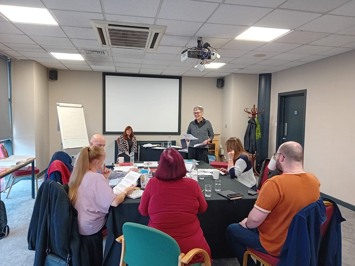 MFCFoundation's tweet image. MFCF and MFC staff have enjoyed a brilliant two day Dementia Care training course at the stadium, delivered by Friend of the Foundation @EDGEhandling