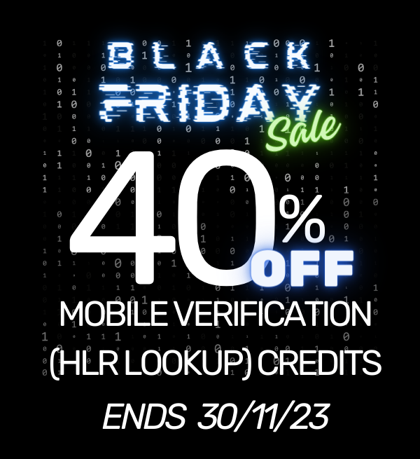 Data_Soap's tweet image. 🌟✨ BLACK FRIDAY SALE ALERT! 🌟✨
Get a whopping 40% OFF on Mobile Verification (HLR Lookup) credits! 📱✅
🔥 Use code: K7B2N at checkout 🔥
Hurry, this offer ends on 30/11/23! ⏰
datasoap.co.uk
#DataSoap #BlackFridaySale #HLRLookup #DataAccuracy