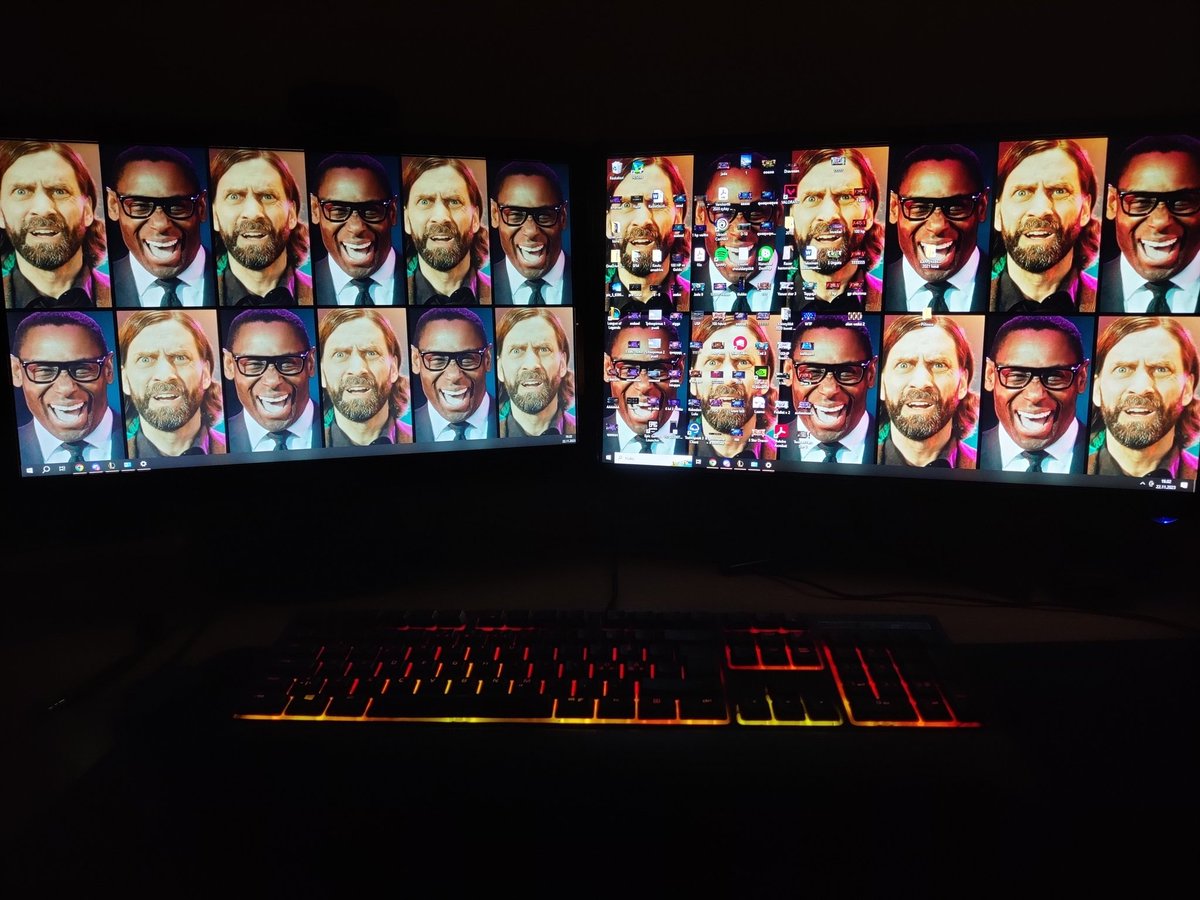 Elsuri313's tweet photo. Haven't started Alan Wake II yet but already found the perfect desktop background https://t.co/HcKg087W3S