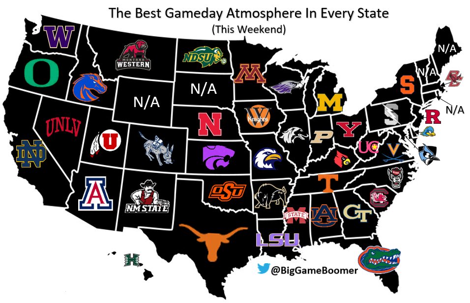 The Best Gameday Atmosphere In Every State

This Weekend
